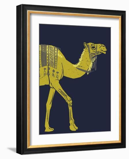 Camel-null-Framed Giclee Print