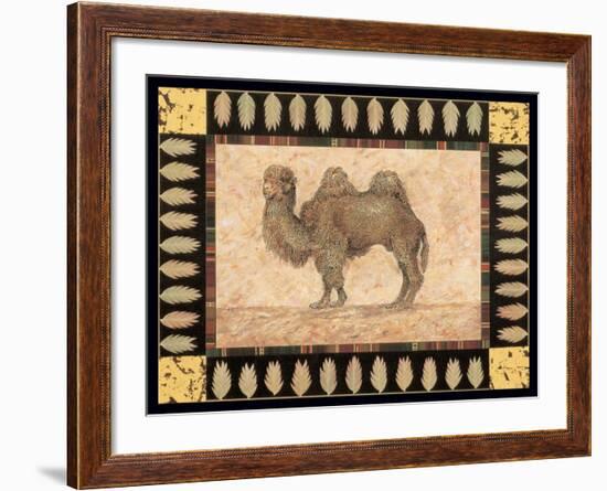 Camel-Pamela Gladding-Framed Art Print