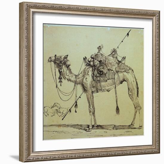 Camel-Rodolphe Bresdin-Framed Giclee Print