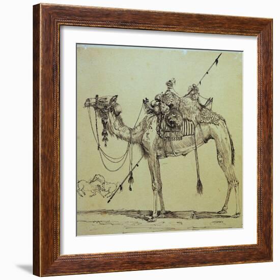 Camel-Rodolphe Bresdin-Framed Giclee Print