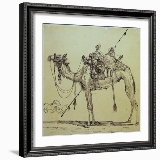 Camel-Rodolphe Bresdin-Framed Giclee Print