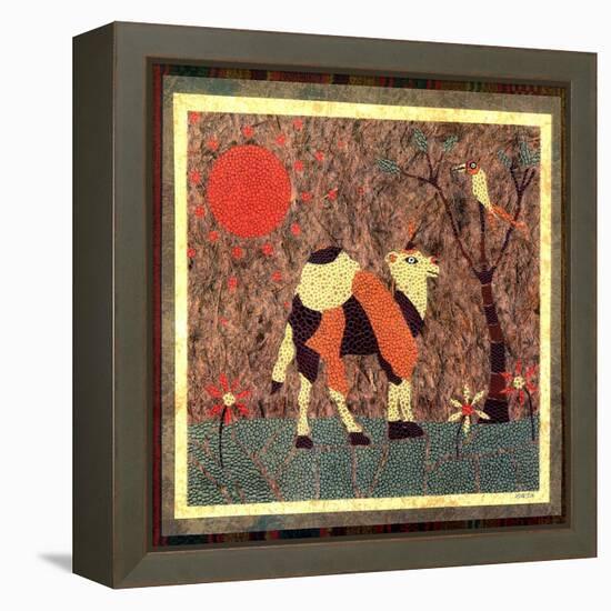 Camel-David Sheskin-Framed Premier Image Canvas