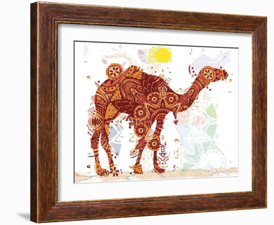 Camel-Teofilo Olivieri-Framed Giclee Print