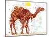 Camel-Teofilo Olivieri-Mounted Giclee Print