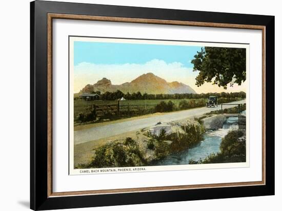 Camelback Mountain, Phoenix, Arizona-null-Framed Art Print