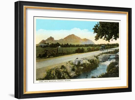 Camelback Mountain, Phoenix, Arizona-null-Framed Art Print