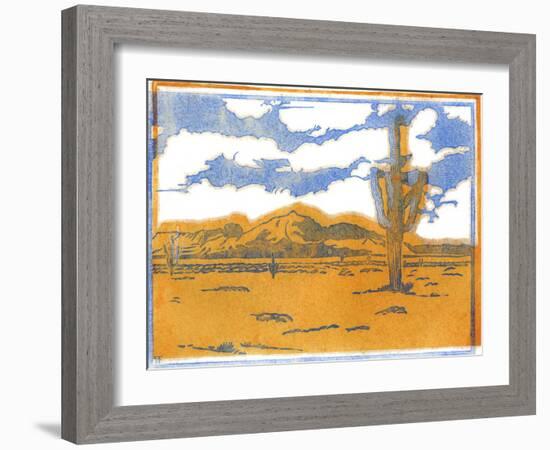 Camelback Mountain-Frank Redlinger-Framed Art Print