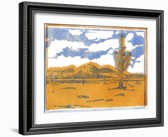 Camelback Mountain-Frank Redlinger-Framed Art Print