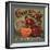 Camelia Brand - Redlands, California - Citrus Crate Label-Lantern Press-Framed Art Print