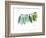 Camelia Leaf Green_Blue-Albert Koetsier-Framed Premium Giclee Print