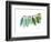 Camelia Leaf Green_Blue-Albert Koetsier-Framed Premium Giclee Print