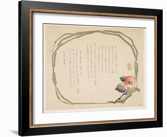 Camellia, January 1860-Kasai-Framed Giclee Print
