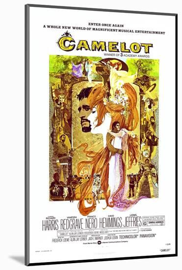 Camelot - Movie Poster Reproduction-null-Mounted Photo