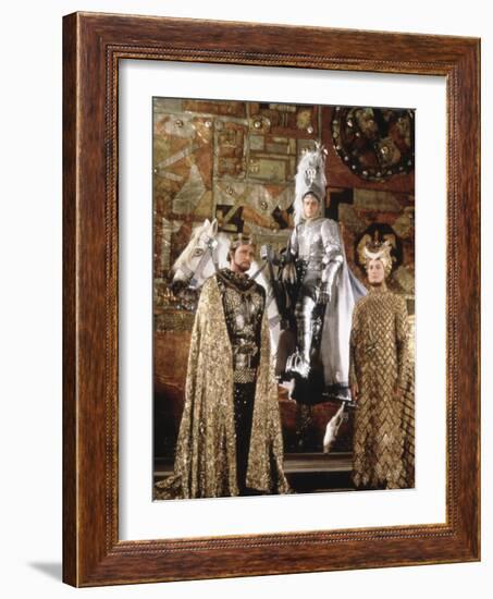 Camelot, Richard Harris, Franco Nero, Vanessa Redgrave, 1967-null-Framed Photo