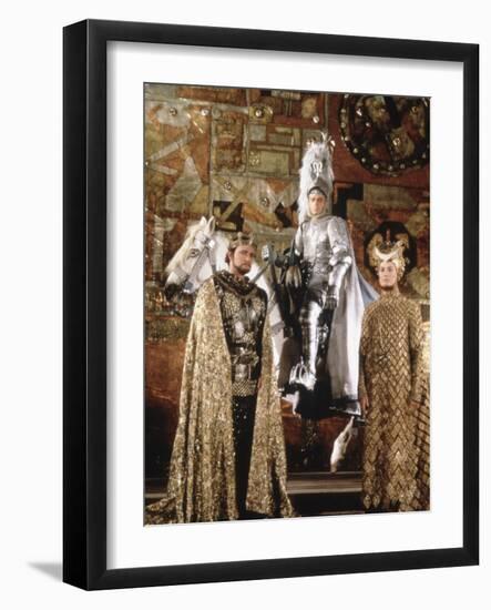 Camelot, Richard Harris, Franco Nero, Vanessa Redgrave, 1967-null-Framed Photo