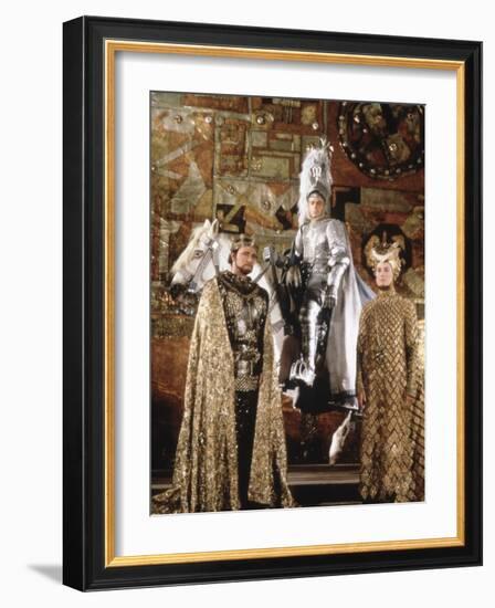 Camelot, Richard Harris, Franco Nero, Vanessa Redgrave, 1967-null-Framed Photo