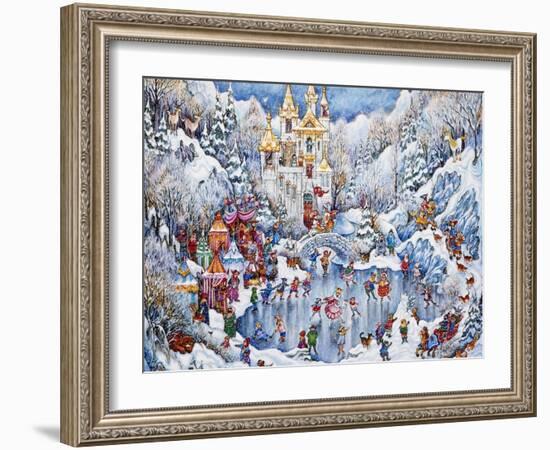 Camelot Winter-Bill Bell-Framed Giclee Print