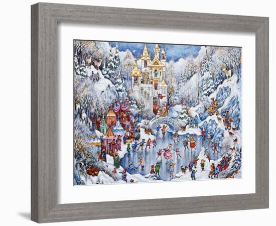 Camelot Winter-Bill Bell-Framed Giclee Print