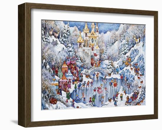 Camelot Winter-Bill Bell-Framed Giclee Print