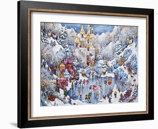 Camelot Winter-Bill Bell-Framed Giclee Print