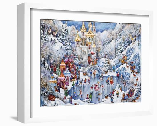 Camelot Winter-Bill Bell-Framed Giclee Print