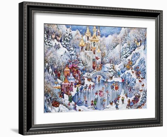 Camelot Winter-Bill Bell-Framed Giclee Print