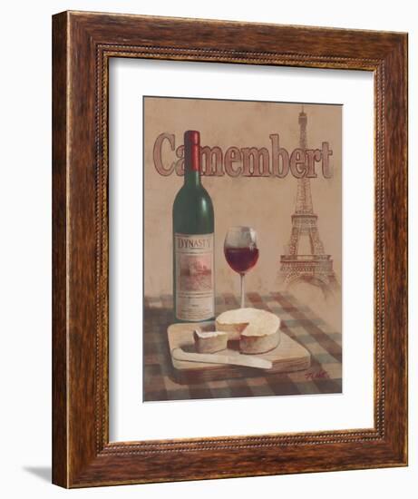 Camembert - Toue Eiffel-unknown Chiu-Framed Art Print