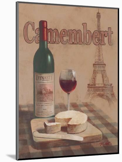 Camembert - Toue Eiffel-unknown Chiu-Mounted Art Print