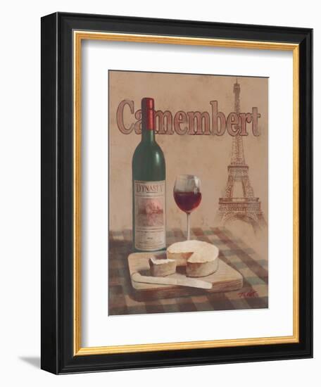 Camembert - Toue Eiffel-unknown Chiu-Framed Art Print