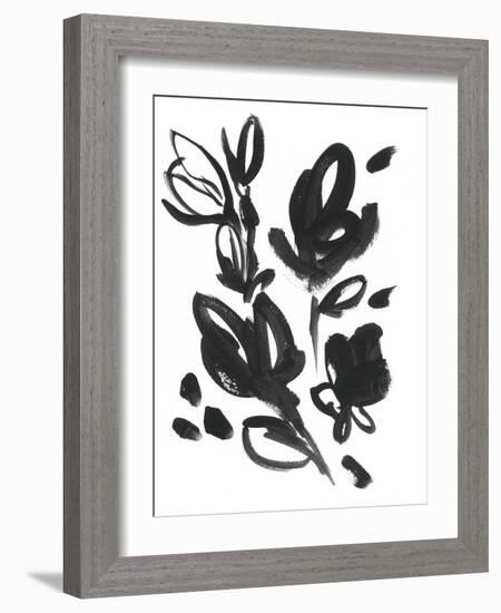 Cameo Bloom I-June Erica Vess-Framed Art Print