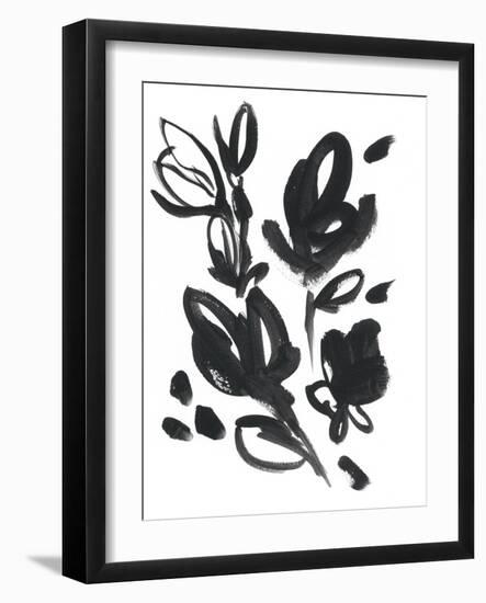 Cameo Bloom I-June Erica Vess-Framed Art Print