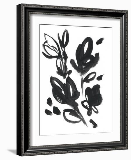 Cameo Bloom I-June Erica Vess-Framed Art Print