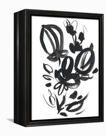 Cameo Bloom III-June Erica Vess-Framed Stretched Canvas