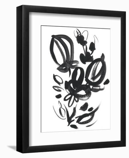Cameo Bloom III-June Erica Vess-Framed Premium Giclee Print