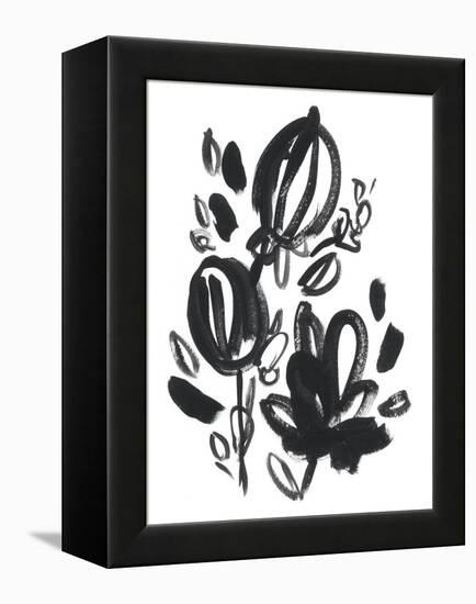 Cameo Bloom VI-June Erica Vess-Framed Stretched Canvas