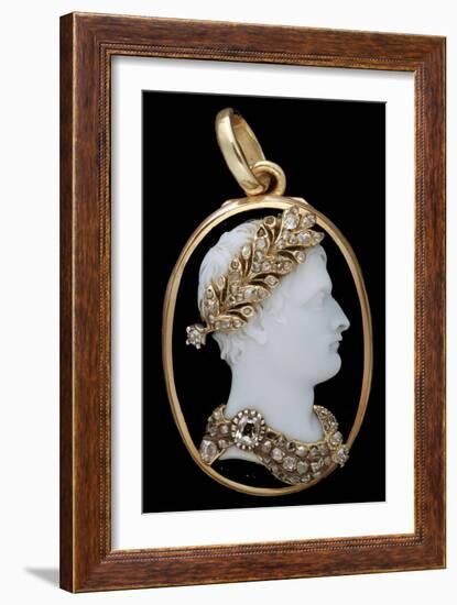 Cameo of Napoleon 1St-Nicola Morelli-Framed Giclee Print