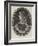 Cameo Portrait of the Emperor Claudius at the British Museum-null-Framed Giclee Print