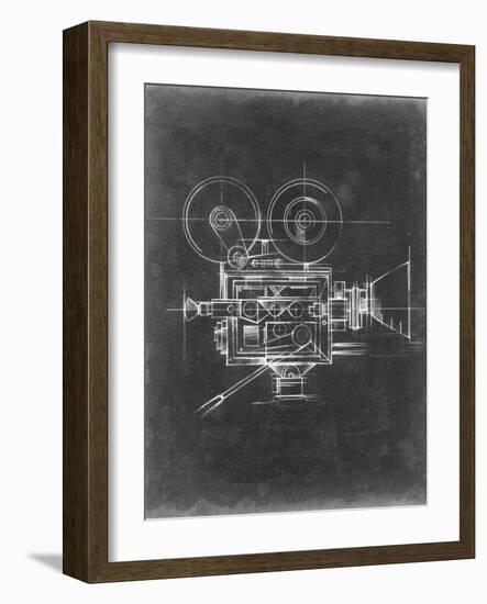 Camera Blueprints II-Ethan Harper-Framed Art Print