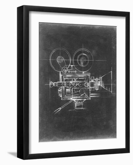 Camera Blueprints II-Ethan Harper-Framed Art Print