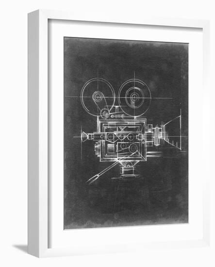 Camera Blueprints II-Ethan Harper-Framed Art Print