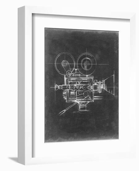 Camera Blueprints II-Ethan Harper-Framed Premium Giclee Print