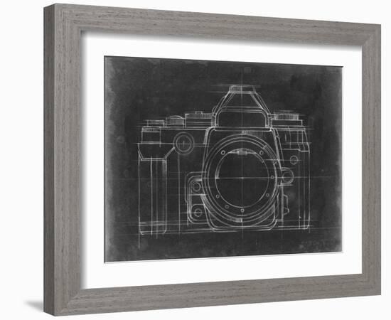 Camera Blueprints IV-Ethan Harper-Framed Art Print