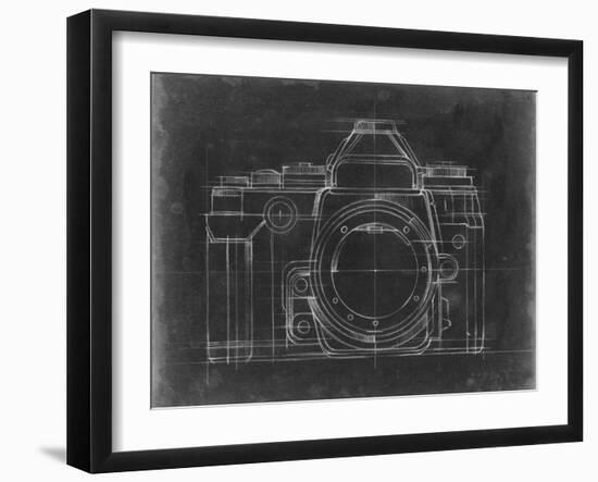 Camera Blueprints IV-Ethan Harper-Framed Art Print