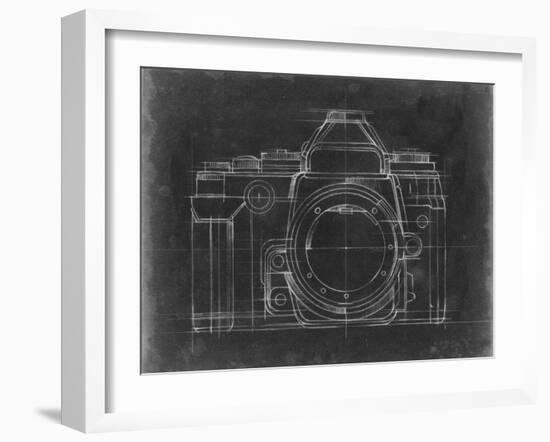 Camera Blueprints IV-Ethan Harper-Framed Art Print