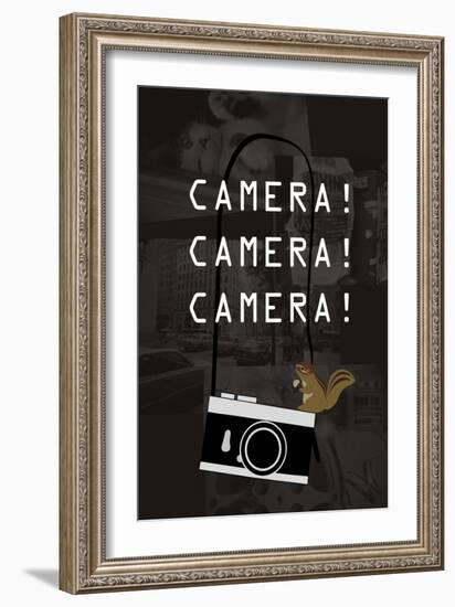 Camera Brown-Ikuko Kowada-Framed Giclee Print