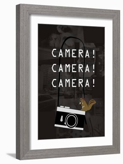 Camera Brown-Ikuko Kowada-Framed Giclee Print