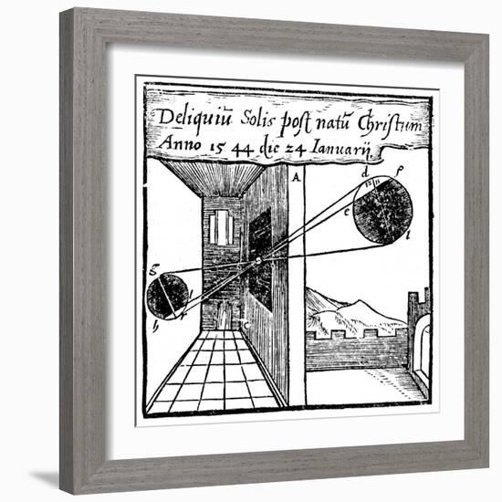 Camera Obscura, 1561-null-Framed Giclee Print