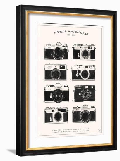 Cameras-Florent Bodart-Framed Giclee Print