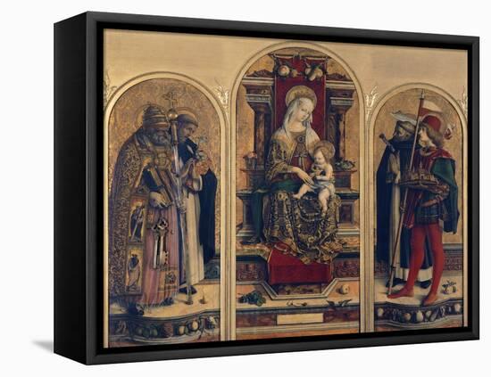 Camerino Polyptych-Carlo Crivelli-Framed Premier Image Canvas