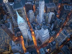 Aerial View of Wall Street by Cameron Davidson